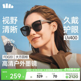 蕉下（beneunder）墨镜男女防晒太阳镜骑行眼镜开车墨镜方圆大框户外出游FD020