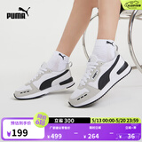 彪马（PUMA）复古跑鞋轻便休闲鞋男女款新款夏季运动鞋R78 373117 白-浅灰-黑色-02 36