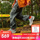 迈乐（Merrell）官方店男女款户外登山徒步鞋减震MOAB 3迈越者轻量防滑耐磨透气 J038213白黑（男） 43