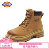 Dickies男士马丁靴高帮时尚男靴工装靴情侣靴男 土黄 45-男款