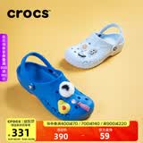 CROCS卡骆驰洞洞鞋贝雅洞洞鞋轻便运动鞋耐磨一脚蹬拖鞋休闲鞋|10126 矿物质蓝-4JQ 36 /37(220mm)