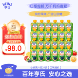 亨氏（Heinz）宝宝水果营养果汁泥多口味随机装果泥婴儿辅食6月+适用120g*24