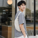 耐克（NIKE）斜挎包男士26夏季新款运动包情侣腰包胸包轻便高颜值旅行单肩包 【逐梦开学季】乳白色/40*9*14 【逐梦开学季】MISC
