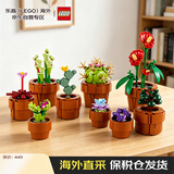 乐高（LEGO）积木玩具花植系列10329迷你盆栽模型 18岁+情人节礼物新年礼物