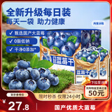 三只松鼠每日蓝莓干256g/16包 无添加水果干果脯小包装儿童老人办公室零食