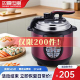 双喜 小容量迷你电压力锅宿舍单身厨具电高压锅电压锅家用电饭锅电饭煲迷你小1-2-3人 【迷你容量 1-2人】 2L