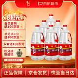 牛栏山二锅头 桶装 泡酒 口粮酒 清香风格 42度 2000ml*6桶 整箱装