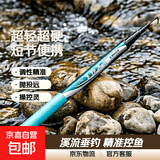 鱼竿浪尖北极星手竿超轻超硬鱼杆垂钓鲫鱼竿短节溪流竿特价鱼竿 2.7m (实际长度2.4米)