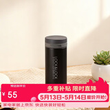 乐扣乐扣（LOCK&LOCK）不锈钢纤巧便携保温杯茶水杯车载商务杯子（200ml）黑色