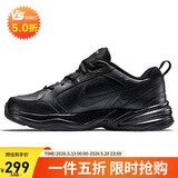 耐克NIKE男训练鞋老爹鞋AIR MONARCH IVG运动鞋415445-001黑40.5