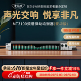 麦乐迪MT3100数字频谱仪均衡器专业31段EQ调节智能降噪音频处理器压限发烧级家用舞台演出KTV周边设备 MT3100豪华版频谱器