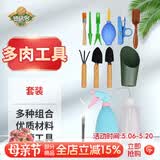 德沃多多肉工具套装家用植物种植新手养护组合沙滩玩具挖沙赶海工具套装