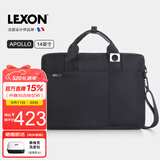 乐上（LEXON）手提电脑包单肩包14英寸笔记本包公文包男旅行斜挎包情人节礼物