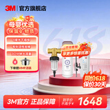3M净水器家用600G厨房净水机自来水过滤器滤水器直饮水净化机2L/min不插电无废水 DWS1663净水器 1663净水器+40AC前置套装