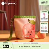 LeSportsac乐播诗新款包包女包化妆包可爱零钱包手拿包女520礼物 甜桃子