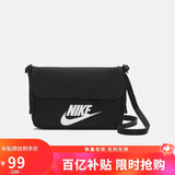 耐克（NIKE）男女斜挎包 单肩包手提包拎包旅行包休闲包CW9300-010黑