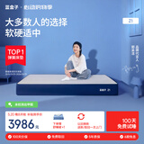 蓝盒子Z1记忆棉独立弹簧床垫加厚双人酒店席梦思线下同款2*2米软硬适中 