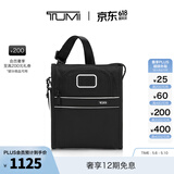 TUMI/途明男士斜挎包出行单肩包【618特惠】 黑/白/022303110DWOE