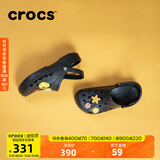 CROCS卡骆驰洞洞鞋贝雅洞洞鞋轻便运动鞋耐磨一脚蹬拖鞋休闲鞋|10126 黑色-001 43 (270mm)