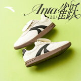 安踏（ANTA）雀跃盖盖鞋丨王一博同款男板鞋时尚潮流薄底夏季新款软底 【男款】象牙白/基础黑-7 【夏季版】 42 （男子）/38（女子）