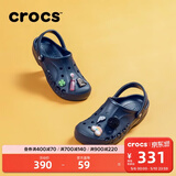卡骆驰（CROCS）贝雅洞洞鞋男鞋女鞋轻便耐磨一脚蹬拖鞋休闲鞋百搭花园鞋|10126 深蓝-410 37 /38(230mm)