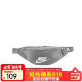 耐克（NIKE）男女腰包 单肩包斜挎包胸包休闲包DB0490-084 灰色