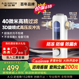 史密斯（A.O.SMITH）佳尼特前置过滤器 一键自动反冲洗自来水过滤家用净水器全屋净水防爆滤瓶 小海星CPF-T6