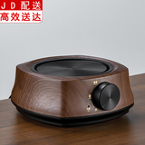 正扬电陶炉煮茶器家用玻璃煮茶壶耐热泡茶壶煮茶器办公室烧水壶养生壶 悦方炉/胡桃色