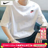 耐克（NIKE）短袖男款 2026夏季新款运动服装跑步健身上衣透气休闲半袖男士t恤 纯棉亲肤/柔软舒适/热推款/建议拍小一码 L 【175】体重130~150斤左右