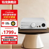 DAART钰龙 Aurora 欧若拉 音频解码器 DAC平衡接口蓝牙耳放解码前级一体机4.4平衡XLR双输出 银色 标准版