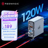 努比亚红魔氘锋120W/100WPPS三口氮化镓充电头PD45W适配11Pro+/10SPro+/电竞平板3Pro苹果17ProMax笔记本配线