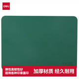 得力（deli）财务专用印章垫 方形盖章垫印油印台印章垫加厚橡胶垫财务办公用品 军绿色9878