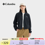 Columbia哥伦比亚户外女子时尚运动旅行野营保暖抓绒外套AR5610 010 黑色 M (160/84A)