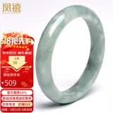 凤禧珠宝520礼物天然a货翡翠玉手镯玉镯玉石镯子女士款送妈妈实用