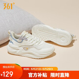 361°运动鞋女云舒3春夏季透气复古厚底休闲百搭通勤老爹鞋682316706-1