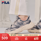 FILA斐乐女鞋跑步鞋情侣同款老爹鞋FILA MARS火星鞋男鞋休闲运动鞋 【女款】烟灰/鸽子灰-FD 37.5