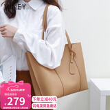 viney牛皮包包女包大容量托特包单肩包手提包老婆生日520送女朋友礼物