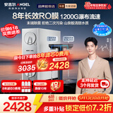 安吉尔【肖战推荐】哪吒高速净水器直饮 4.9L/min流速家用净水机 8年长效RO膜反渗透 厨房台下直饮一体机 【重磅新品】哪吒高速1200G同系列热销45万+