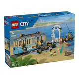 乐高（LEGO）积木城市组60506 海滩观光火车男女孩儿童玩具生日礼物