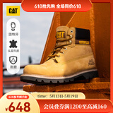 卡特（CAT）工装靴大黄靴马丁靴男鞋牛皮固特异春季户外工装靴P725756经典款 经典款 44
