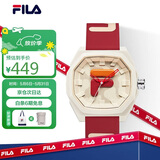 斐乐（FILA）手表女新年锦鲤配色情侣款运动时尚腕表男 FLM38-6105-040