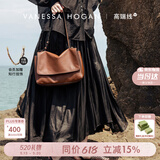VANESSA HOGAN VH女包知行公文包中号植鞣牛皮轻奢大容量单肩斜挎包生日520礼物