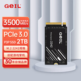 GEIL金邦 2TB SSD固态硬盘M.2接口PCIe 3.0（NVMe协议）2242短板 掌机游戏 高速3500MB/S P3P系列