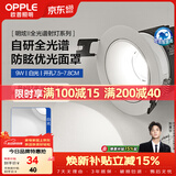 欧普照明（OPPLE）全光谱高显防眩LED24°可调射灯明炫铝材9瓦白光 开孔7.5-7.8cm
