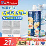 立邦美缝剂防水防霉甄美缝瓷砖地砖填缝剂美缝胶专用工具勾缝剂 【基础防霉】太空银 400g