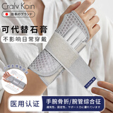 CRALVKOIN日本医用腕关节固定支具手腕护具腕部骨折腱鞘炎护腕防扭伤支架器