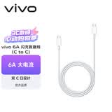 vivo官方原装 Type-c 超快闪充数据线 (C to C) -6A  1m BK-C-42 适用于vivoiqoo小米荣耀华为OPPO手机