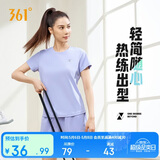 361°短袖女t恤夏季新款运动跑步速干衣宽松瑜伽服母亲节662424126H-3