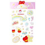 红色小象星球彩妆礼盒【赠品】滴胶贴纸
