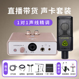 艾肯2026新款Uports2外置iCON软件声卡主播手机电脑K歌录音主播直播话筒麦克风声卡套装设备 【网红推荐】Uports2+莱维特240pro